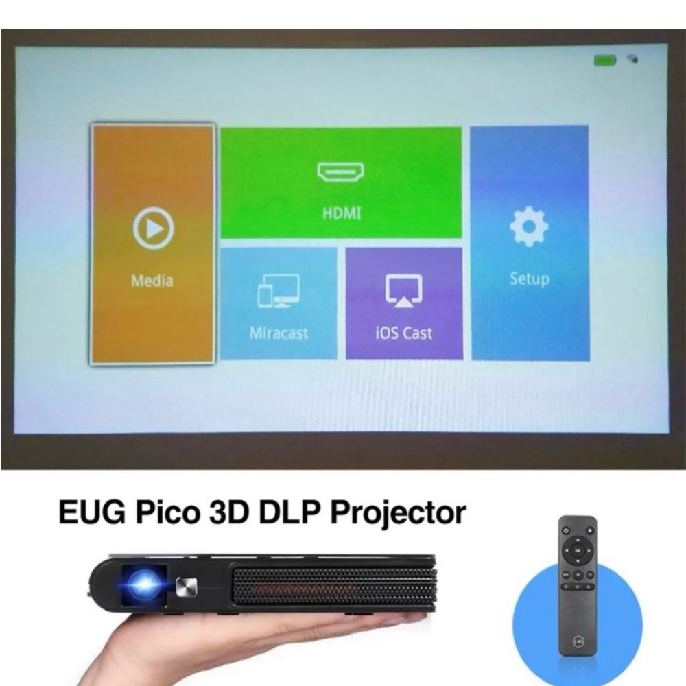 D5 Portable DLP mini Projector